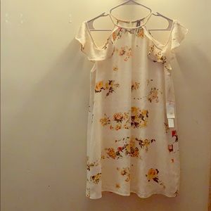 Design Lab Floral Print Dress